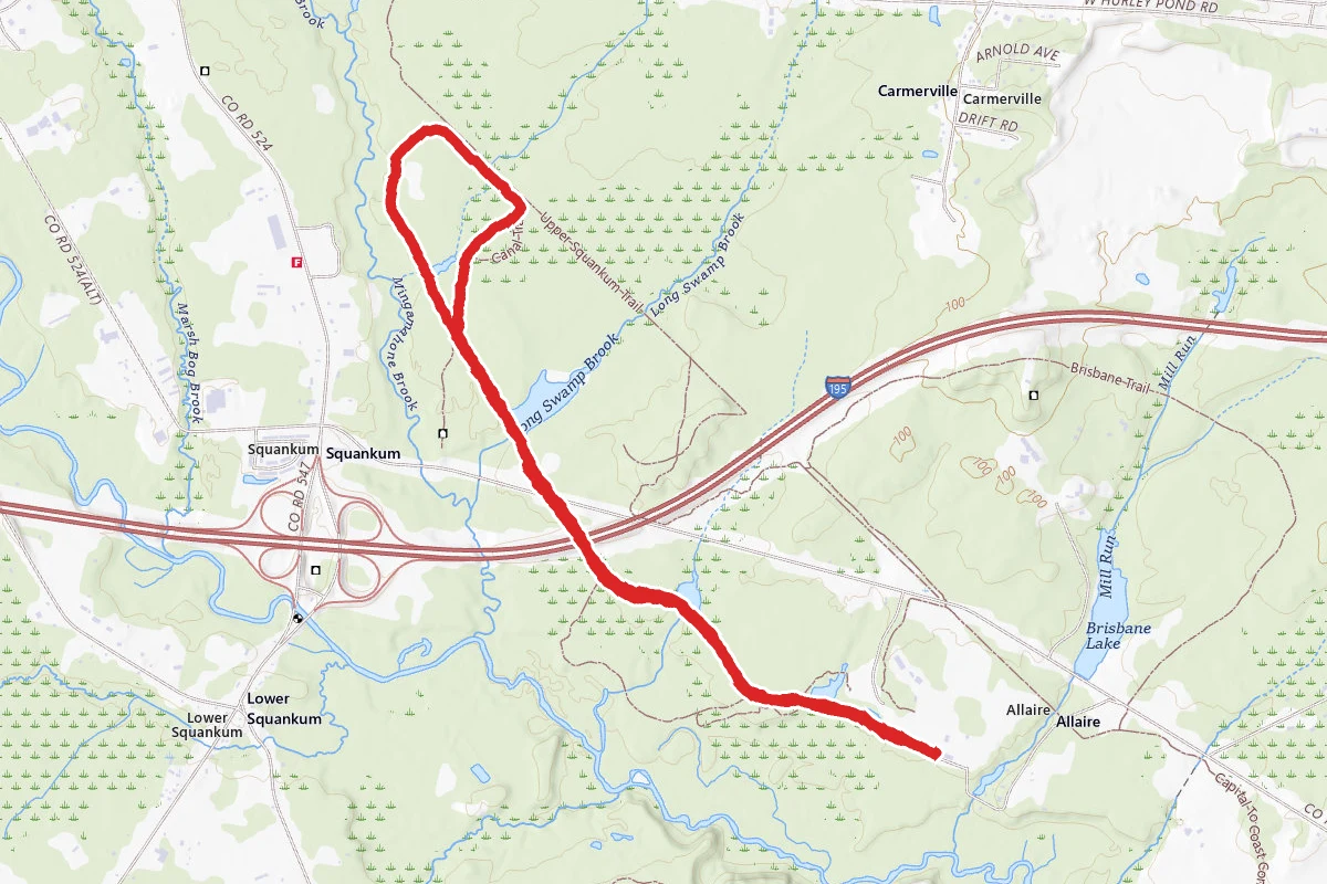 Allaire Green (Canal) Trail