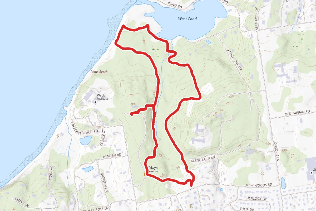 Welwyn Preserve County Park Loop