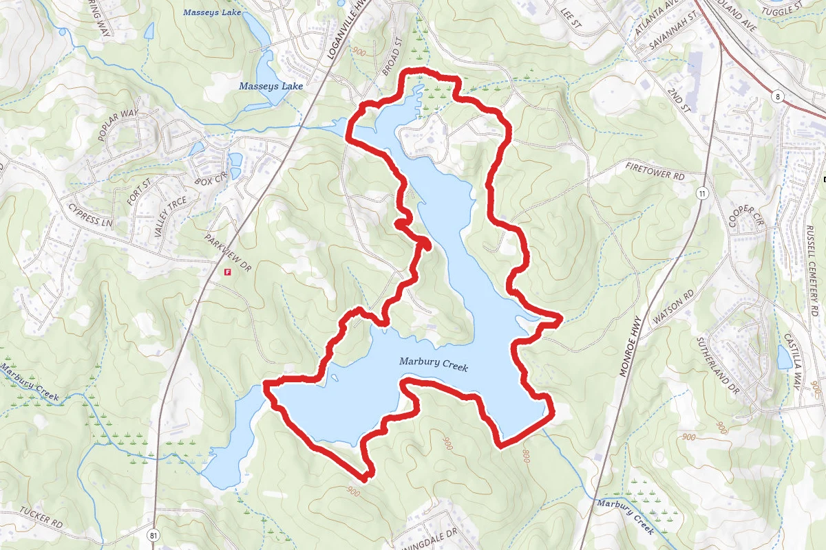 Fort Yargo Lake Loop Trail