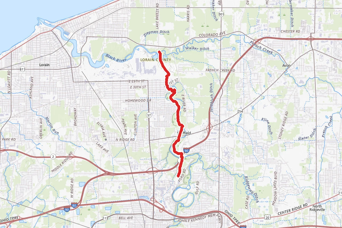 Black River Reservation Bridgeway and Steel Mill Trail