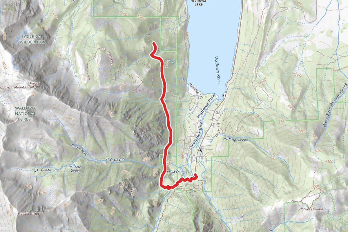 Chief Joseph Mountain Trail