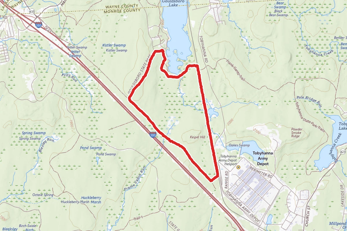 Gouldsboro State Park Trail