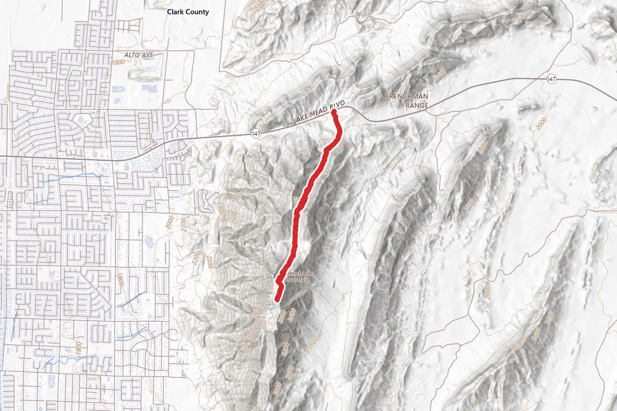 Frenchman Mountain Trail