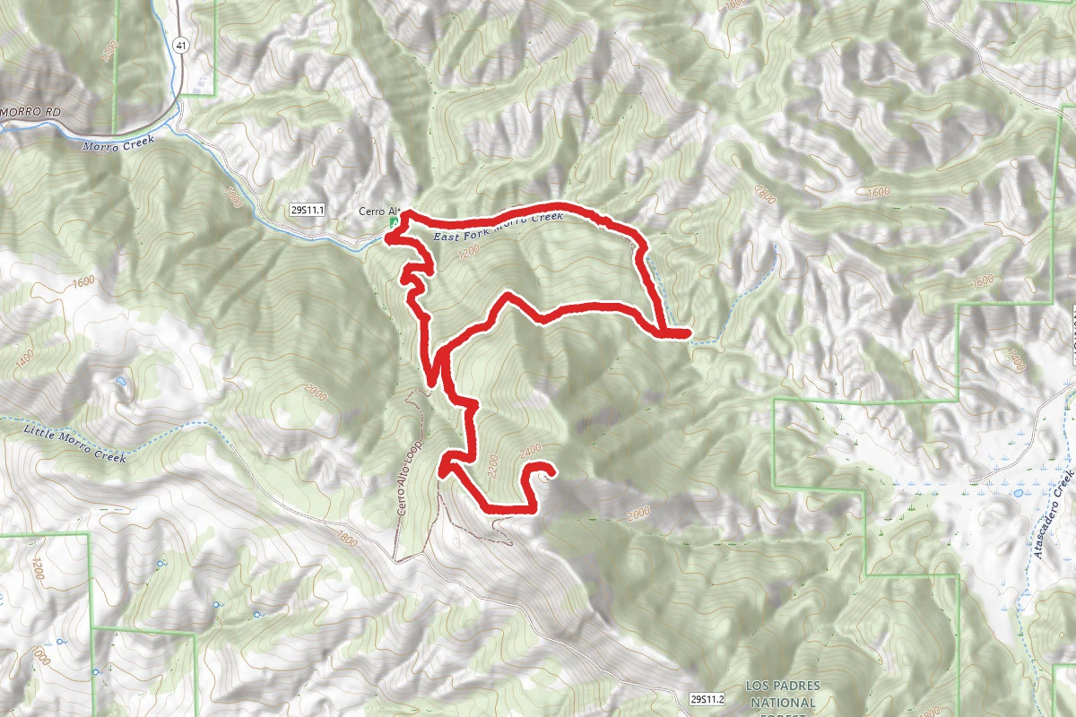 Cerro Alto Trail Loop