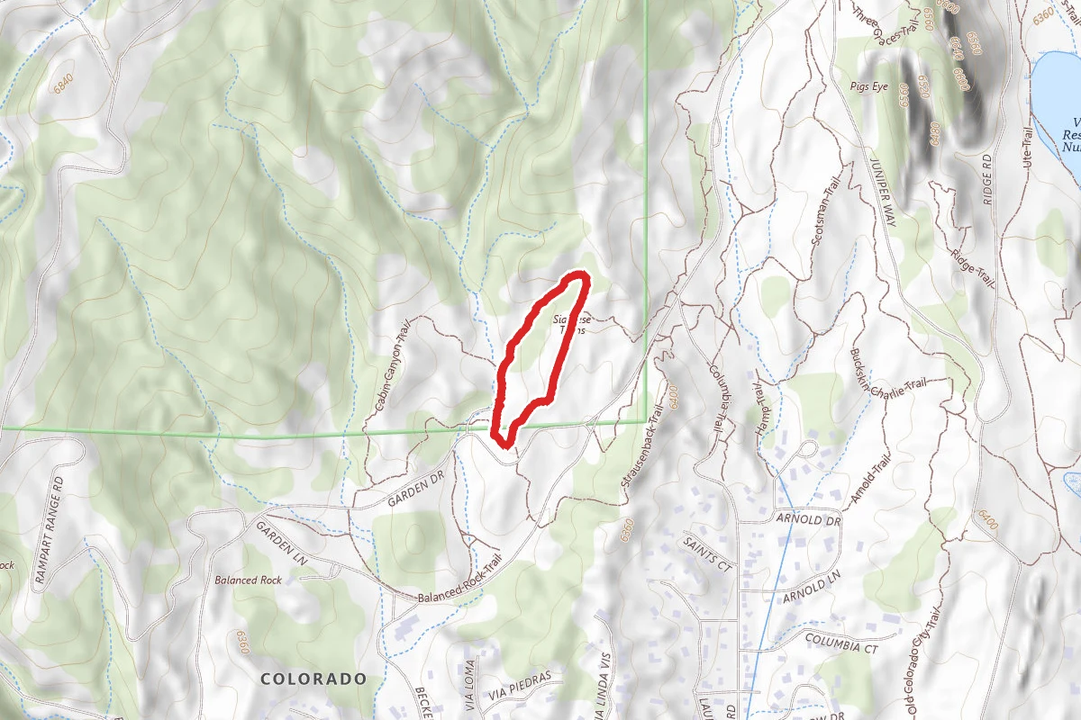 Siamese Twins Loop Trail