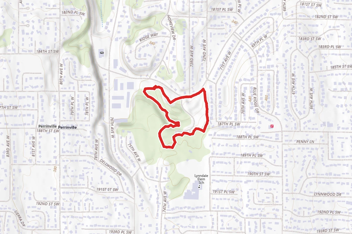 Lynndale Park Woods Trail
