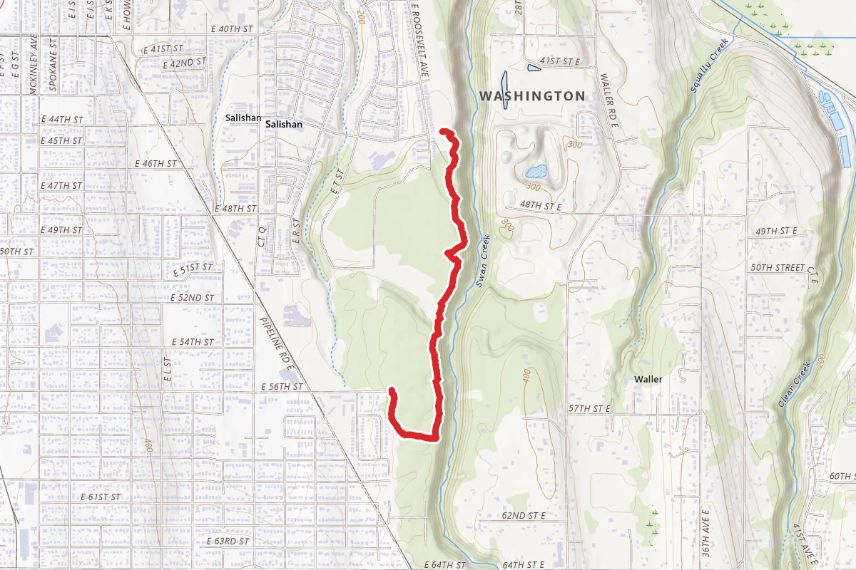 Swan Creek Canyon Rim Trail