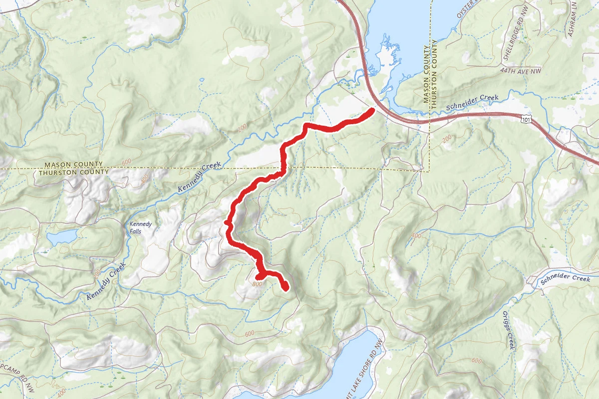 Bayview and Mimzie Trail