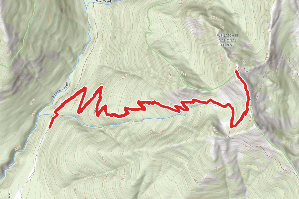 Carne Mountain Trail
