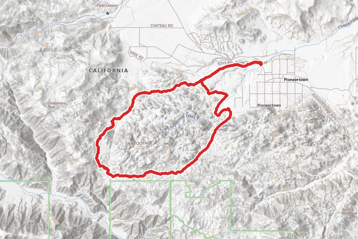 Saw Tooth Loop Trail