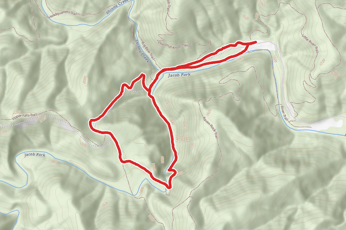 High Shoals Falls Loop Trail