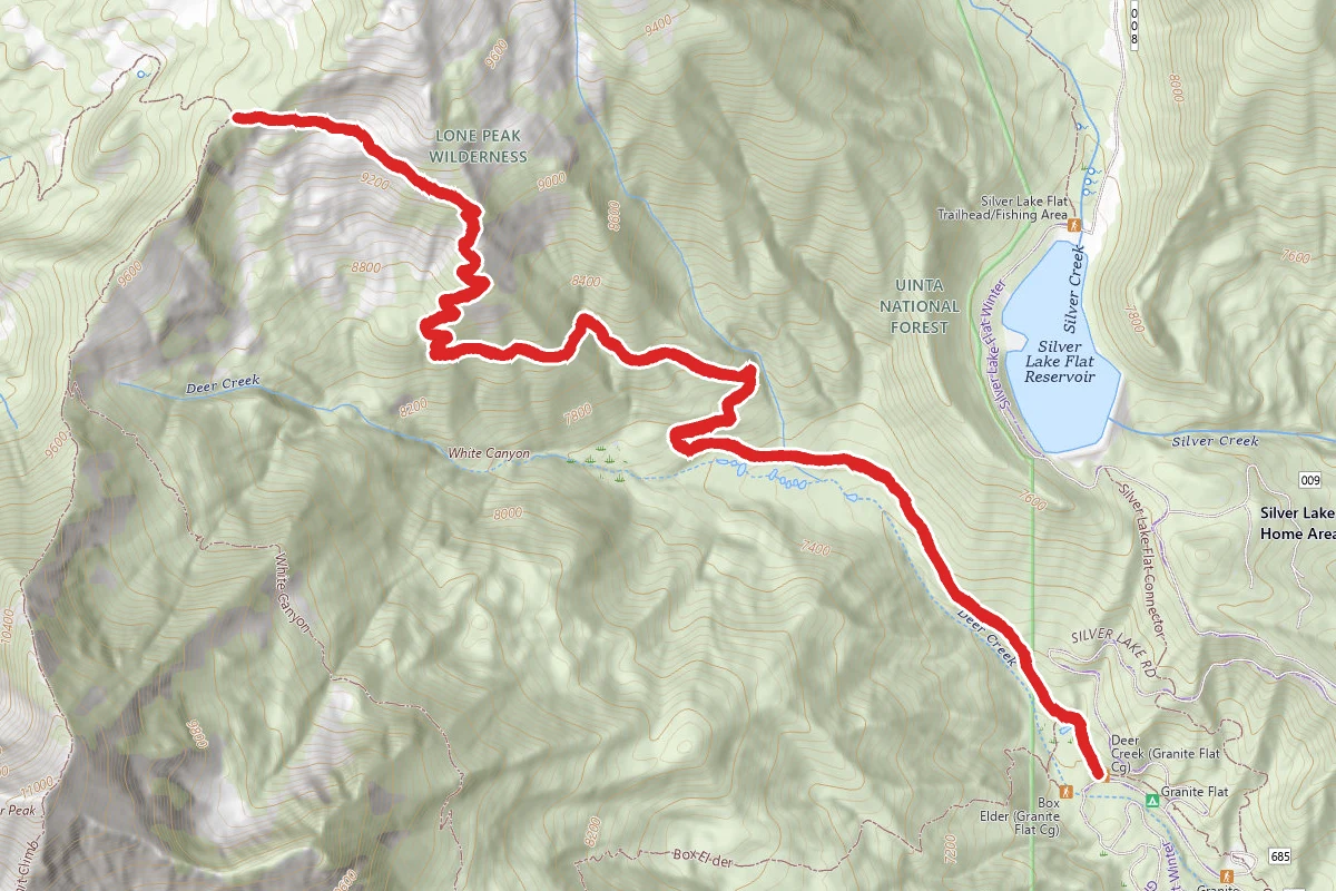 Deer Creek-Dry Creek Trail
