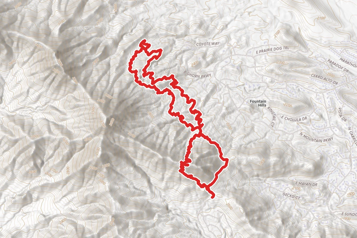 Western Loop, Sonoran and Promenade Loop