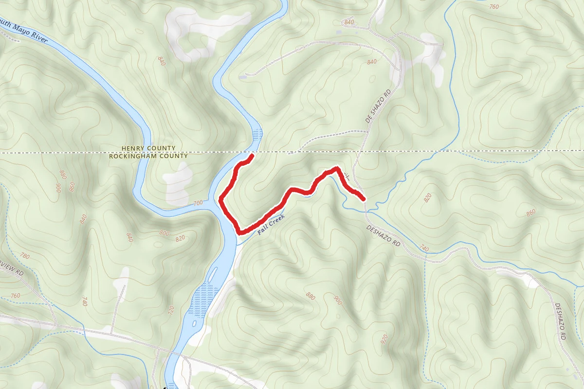 Fall Creek Falls and Mayo River Trail