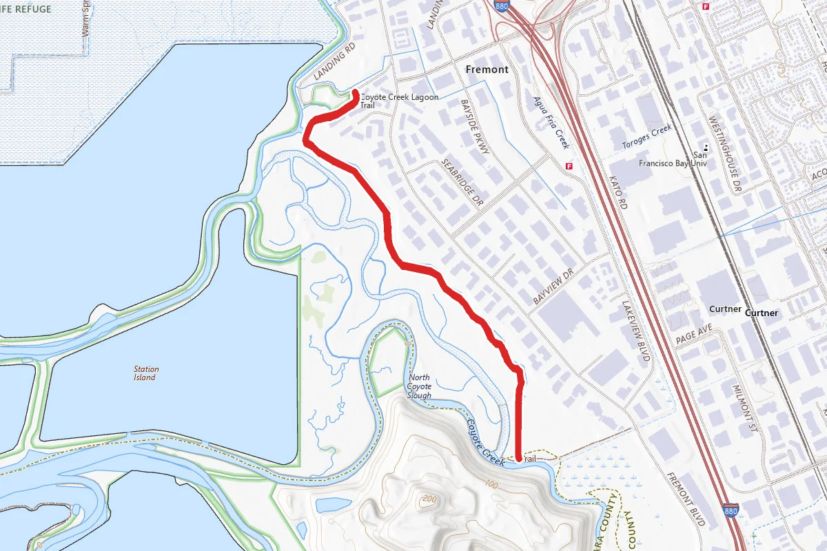 Don Edwards- Coyote Creek Lagoon Trail