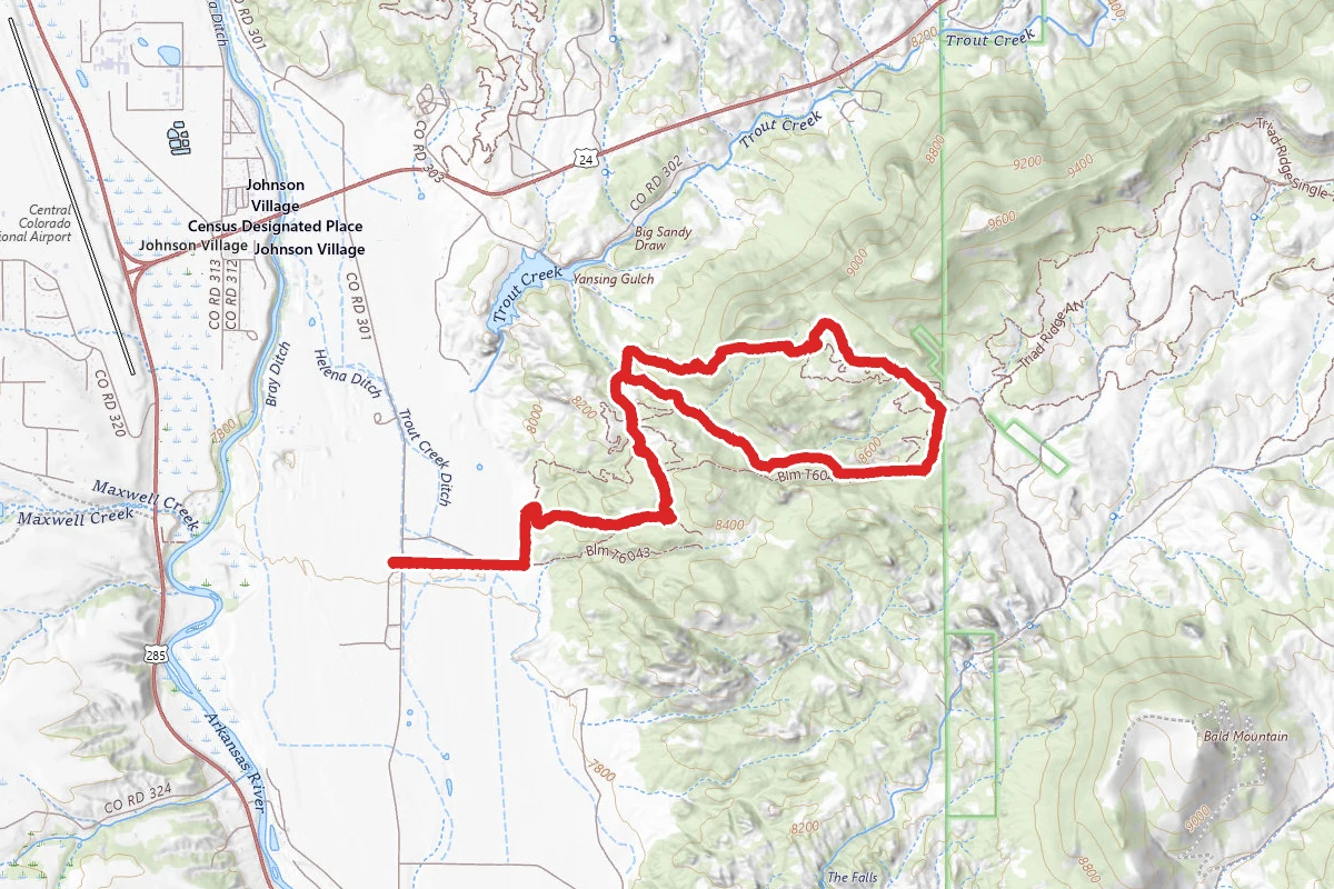 Chinaman Gulch and Carnage Canyon OHV Trail