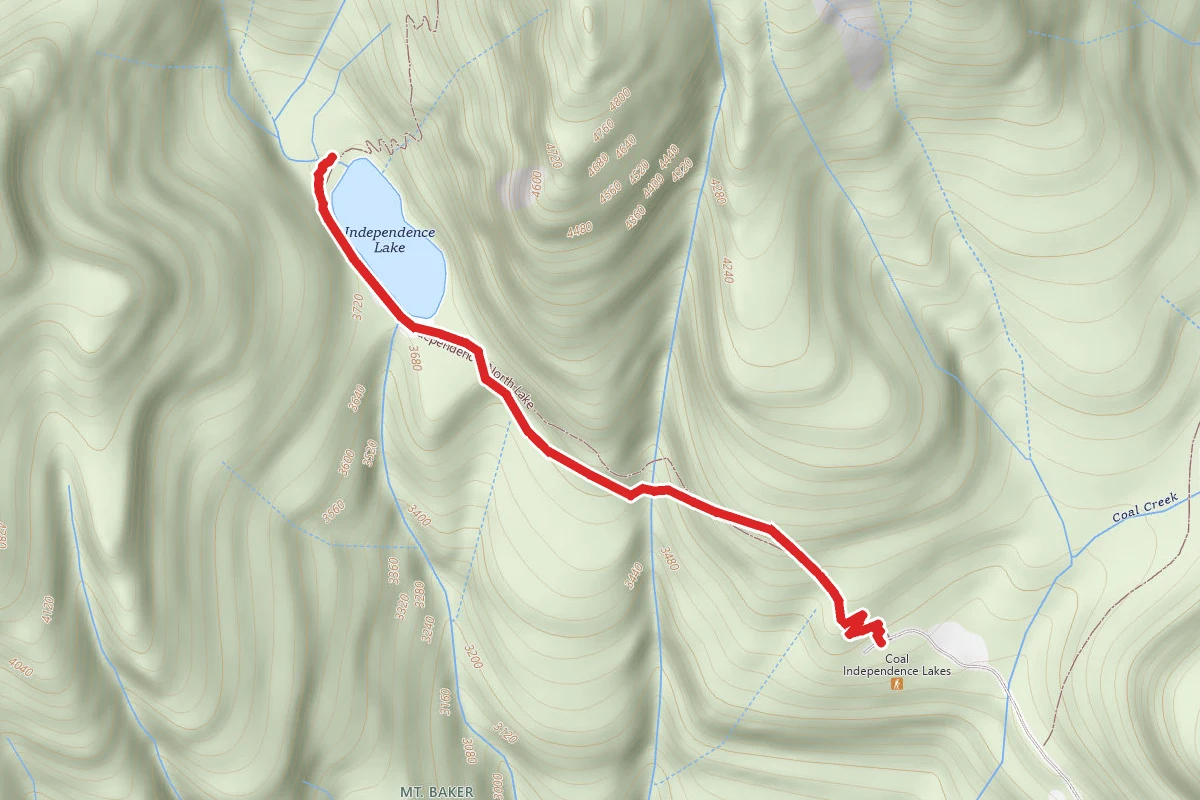 Independence Lake Trail