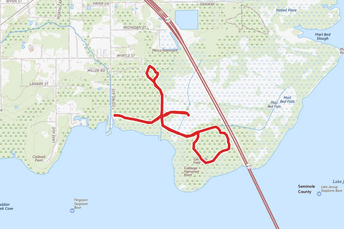 Lake Jesup Loop Trail
