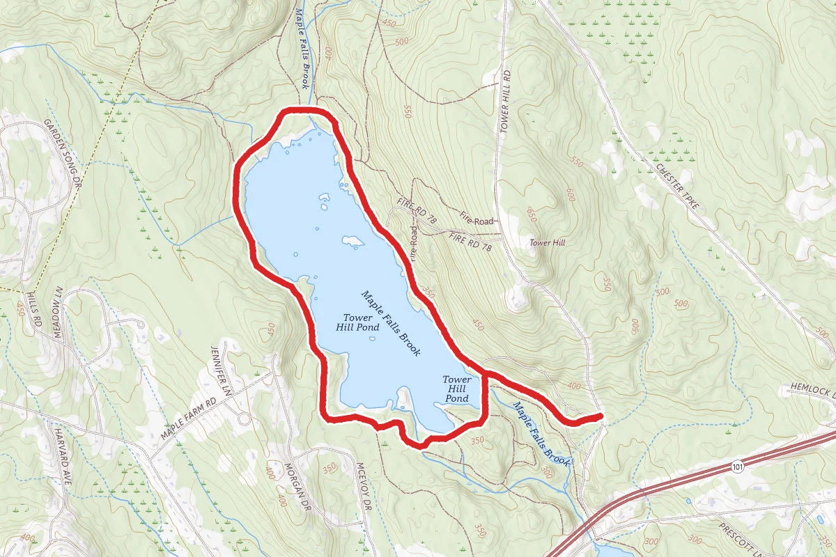 Tower Hill Pond Loop Trail