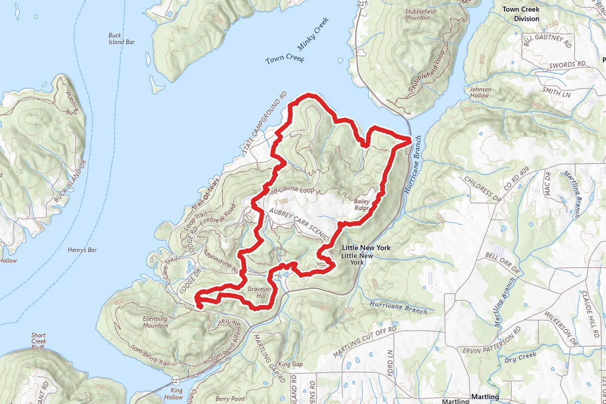 Lickskillet Trail