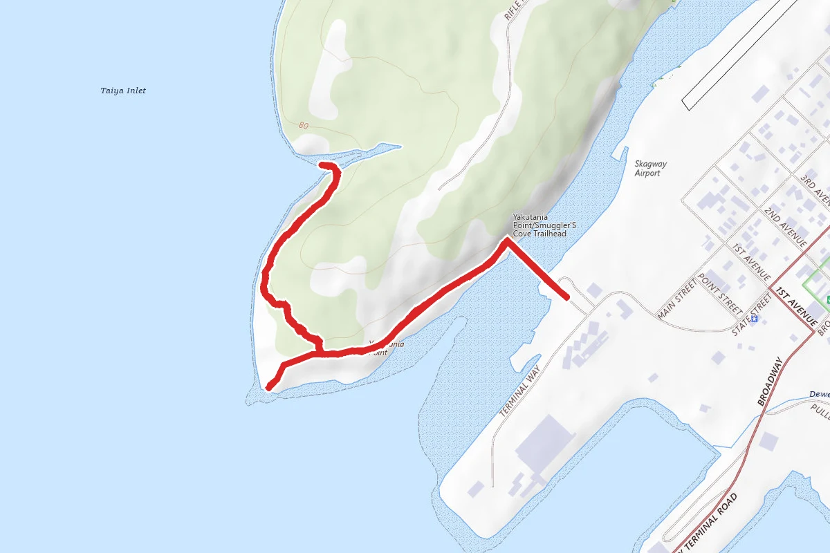 Yakutania Point and Smugglers Cove