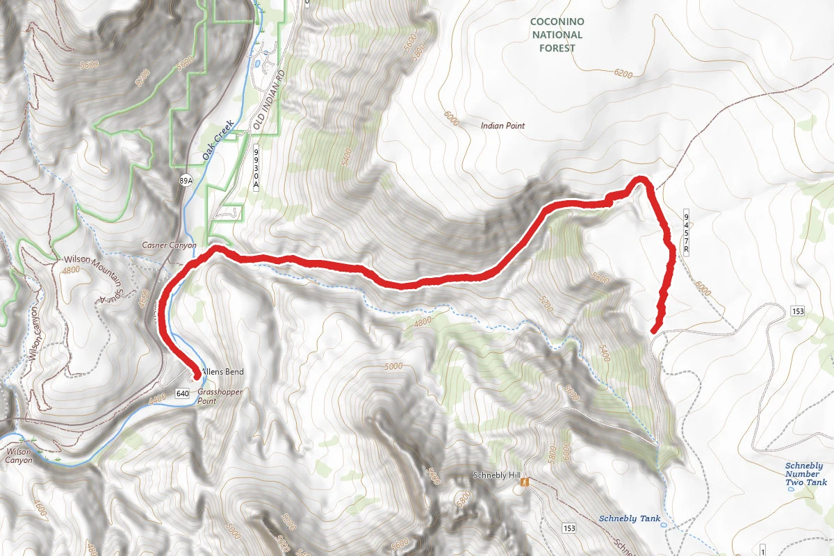 Casner Canyon Trail