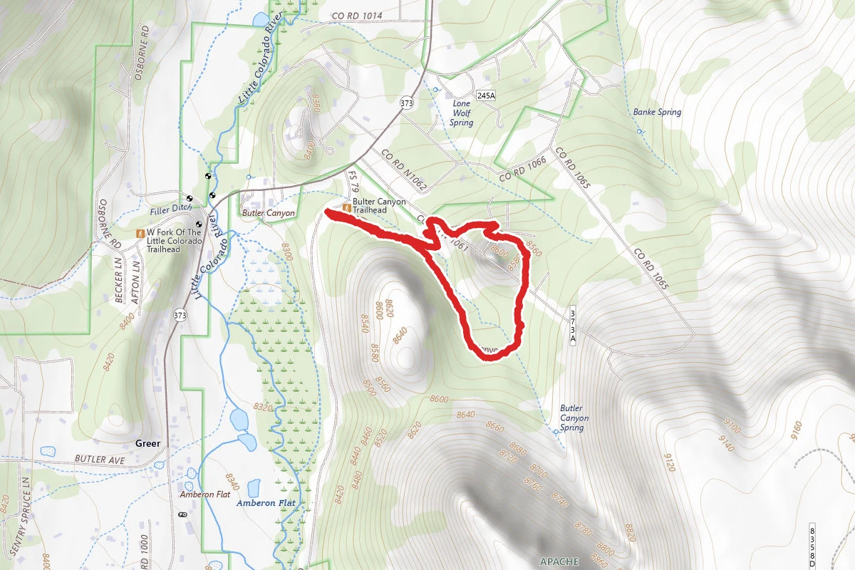 Butler Canyon Trail