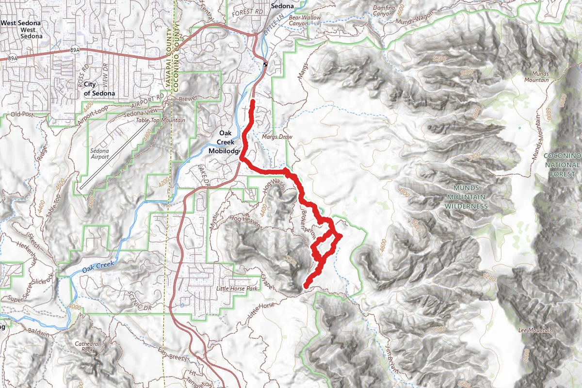 Broken Arrow OHV Route