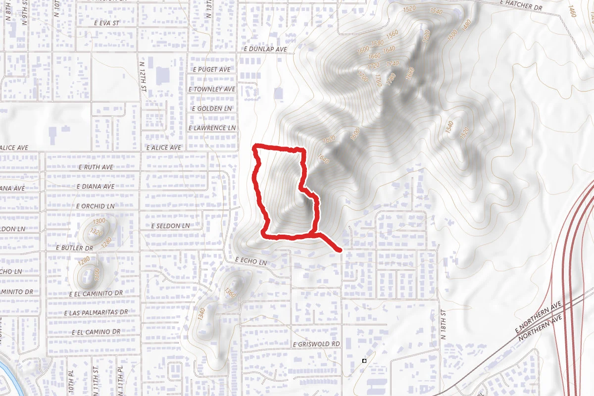 Phoenix Mountain Preserve Nature Loop