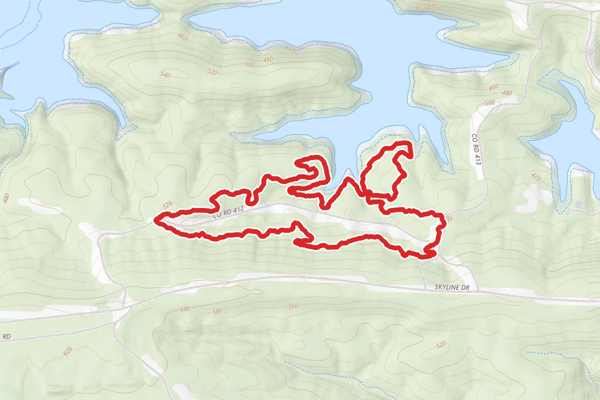 Iron Mountain Blue Trail
