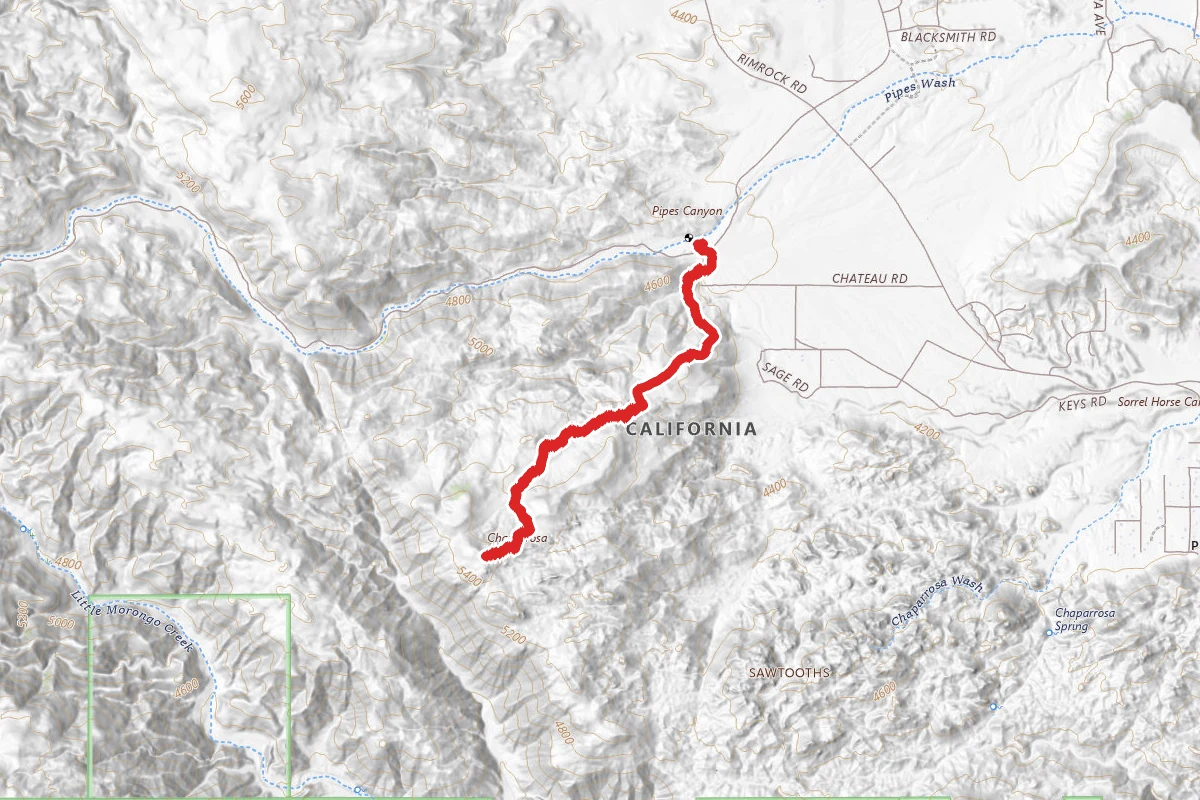 Chaparrosa Peak Trail