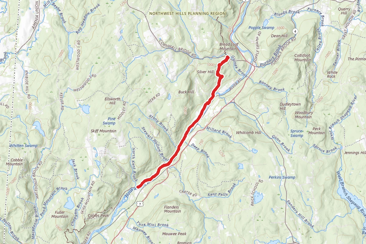 Housatonic River via Appalachian Trail