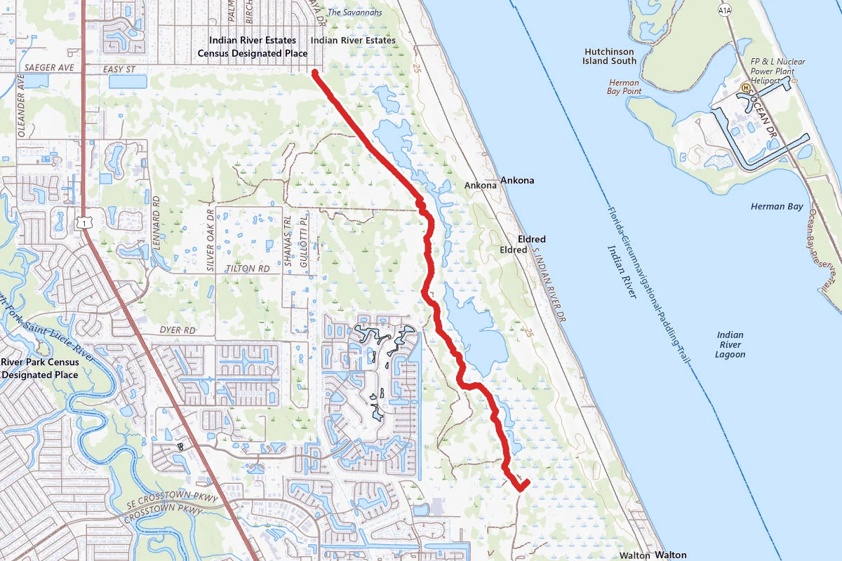 Savannas Preserve White Trail
