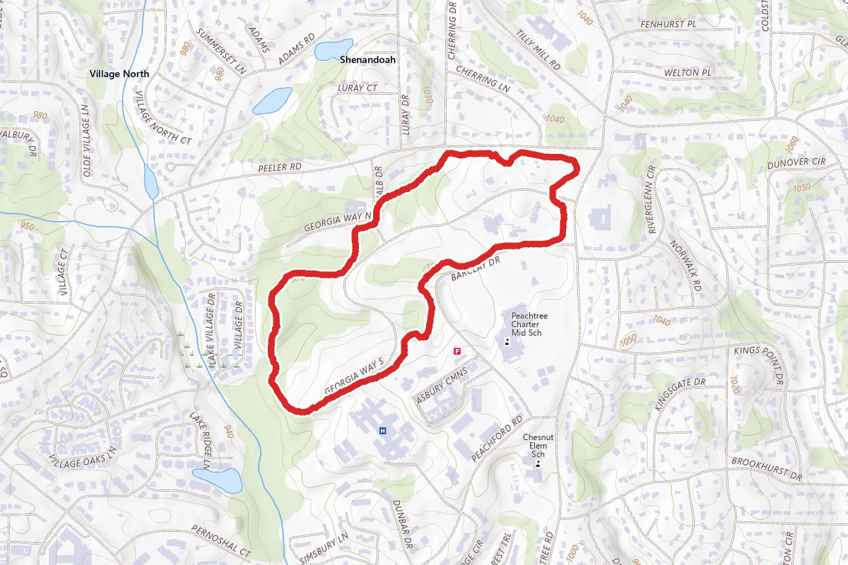 Brook Run Park Loop