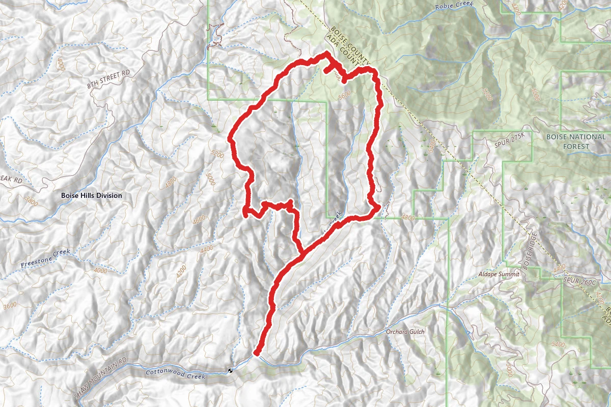 Fivemile Creek Loop Trail