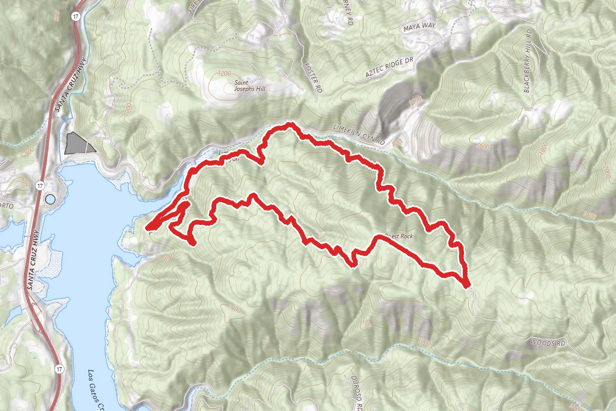 Lexington Reservoir Trail
