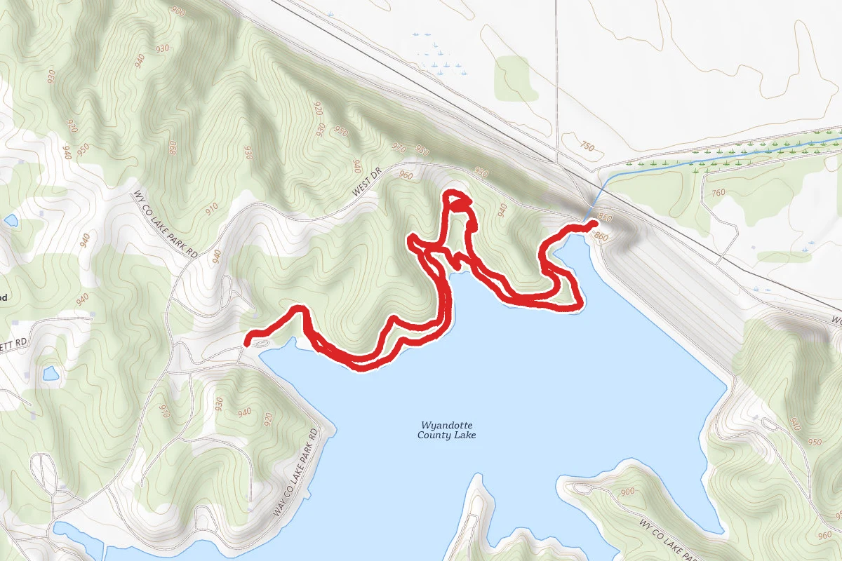 West Dam Trail