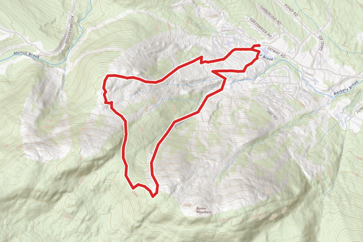Sunday River Ski Resort Trails
