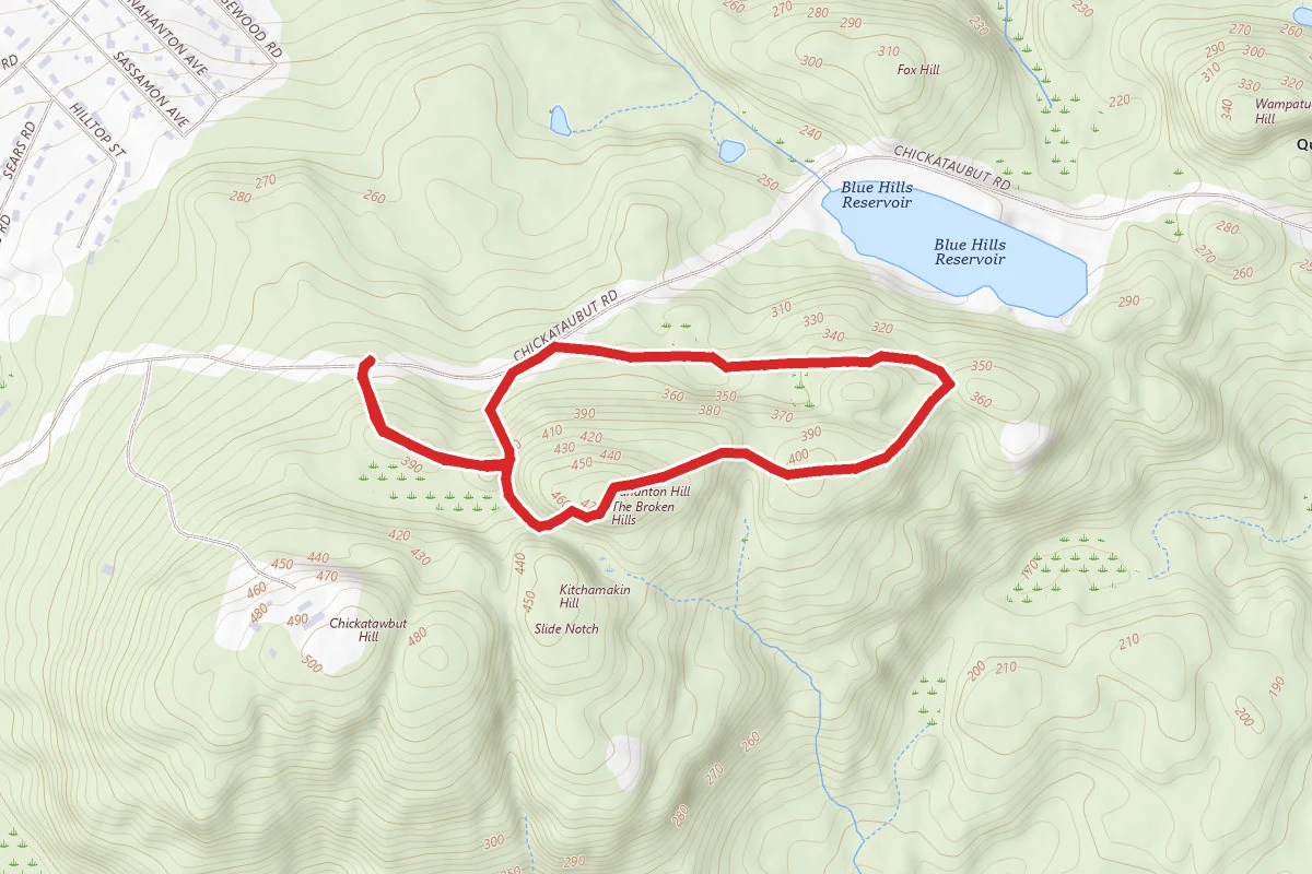 Nahanton Hill via Skyline Trail