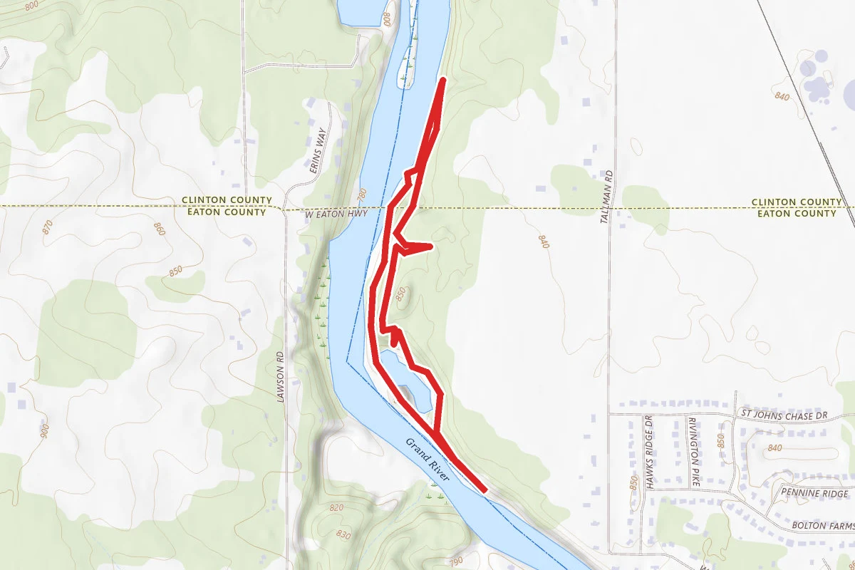 Deer Run and Tallman Trails