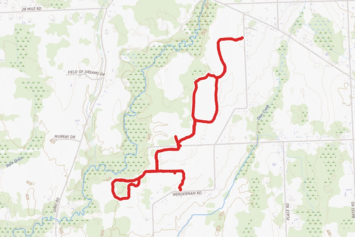 Wetzel State Recreation Area Loop
