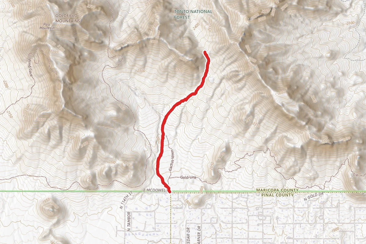 Bulldog Saddle Trail