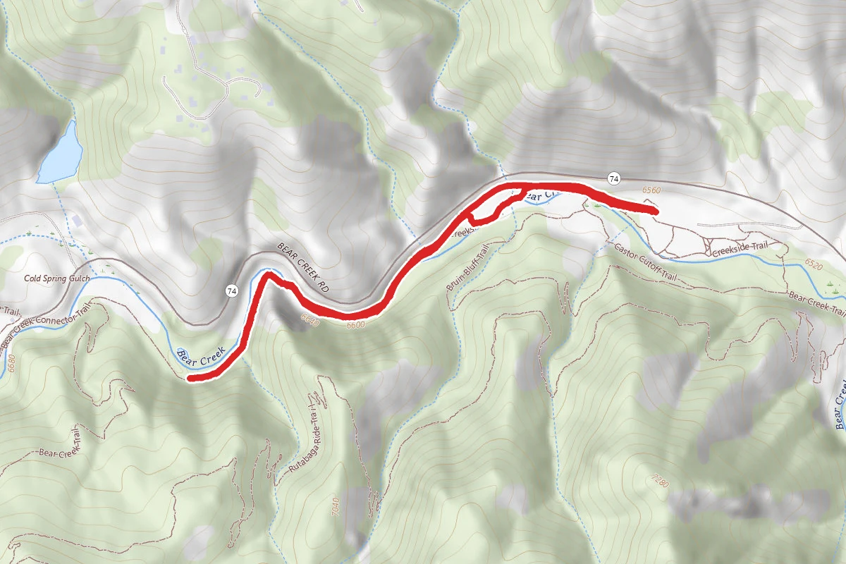 Bear Creek Trail to the Castle
