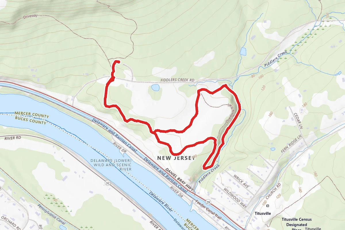 Fiddler’s Creek via Blue and Red Square Loop