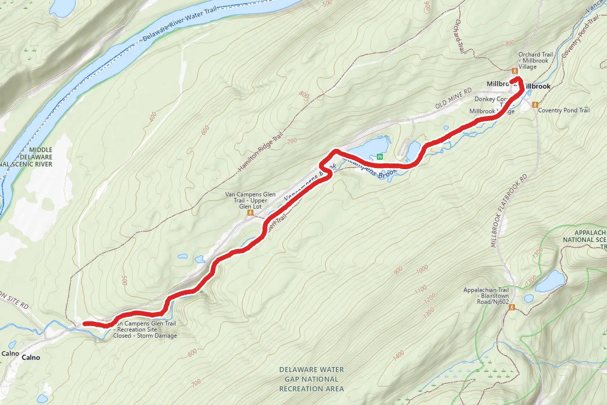 Millbrook Village to Vancampens Glen