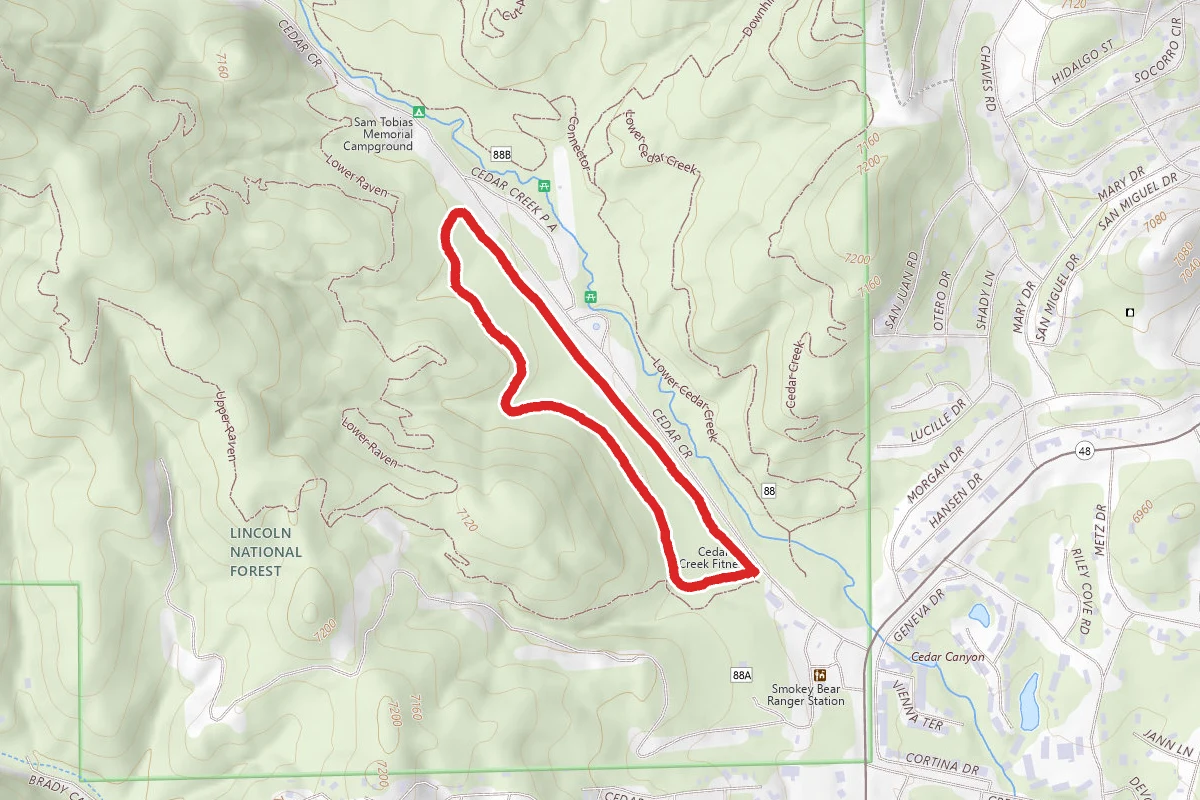 Forest Service Fitness Trail