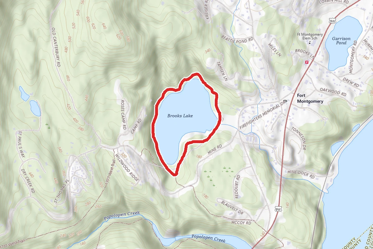 Brooks Pond Trail Loop