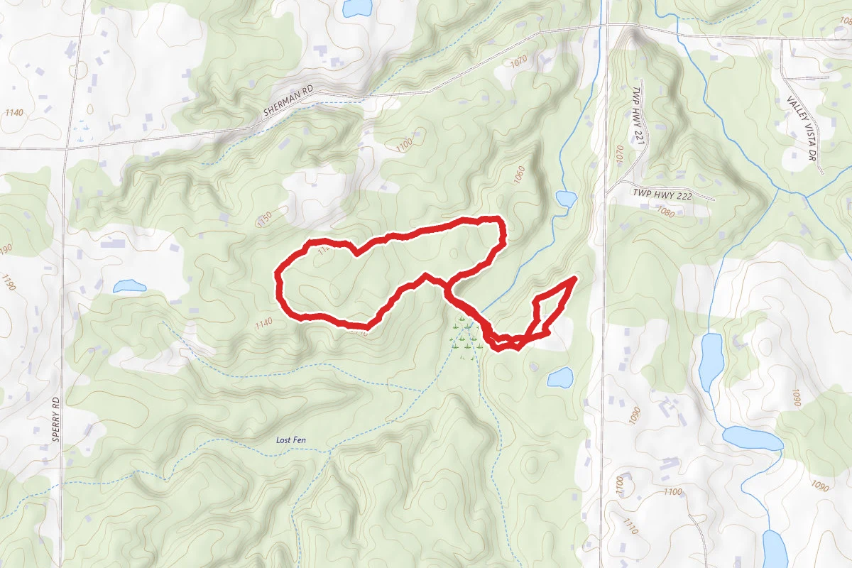 Jumping Mouse and Woodland Trail Loop