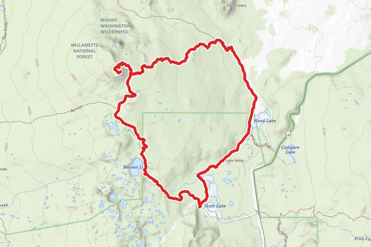 Scott Mountain Loop Trail