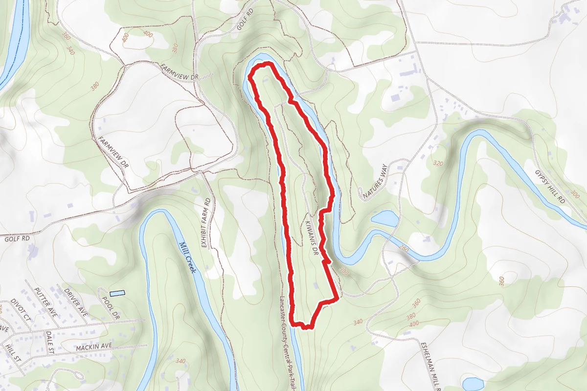 Kiwanis Loop on Mill Creek